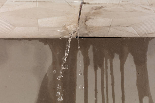 Professional Burst Pipe Cleanup technician working in Edison, CA
